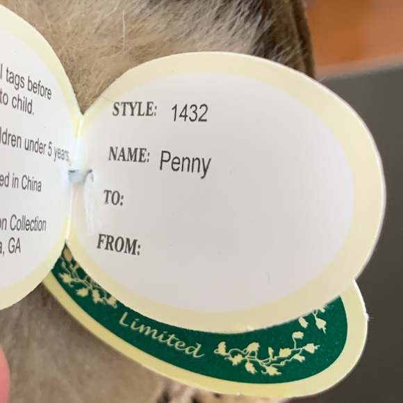 Bearington Bears #1432 - Penny 14” Plush Bear - 2003 - Picture 11 of 11